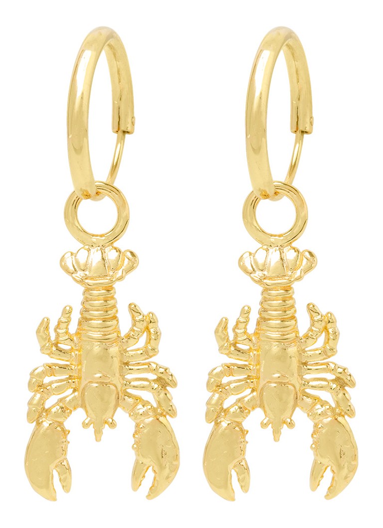 Wildthings Langosta gold-plated earrings