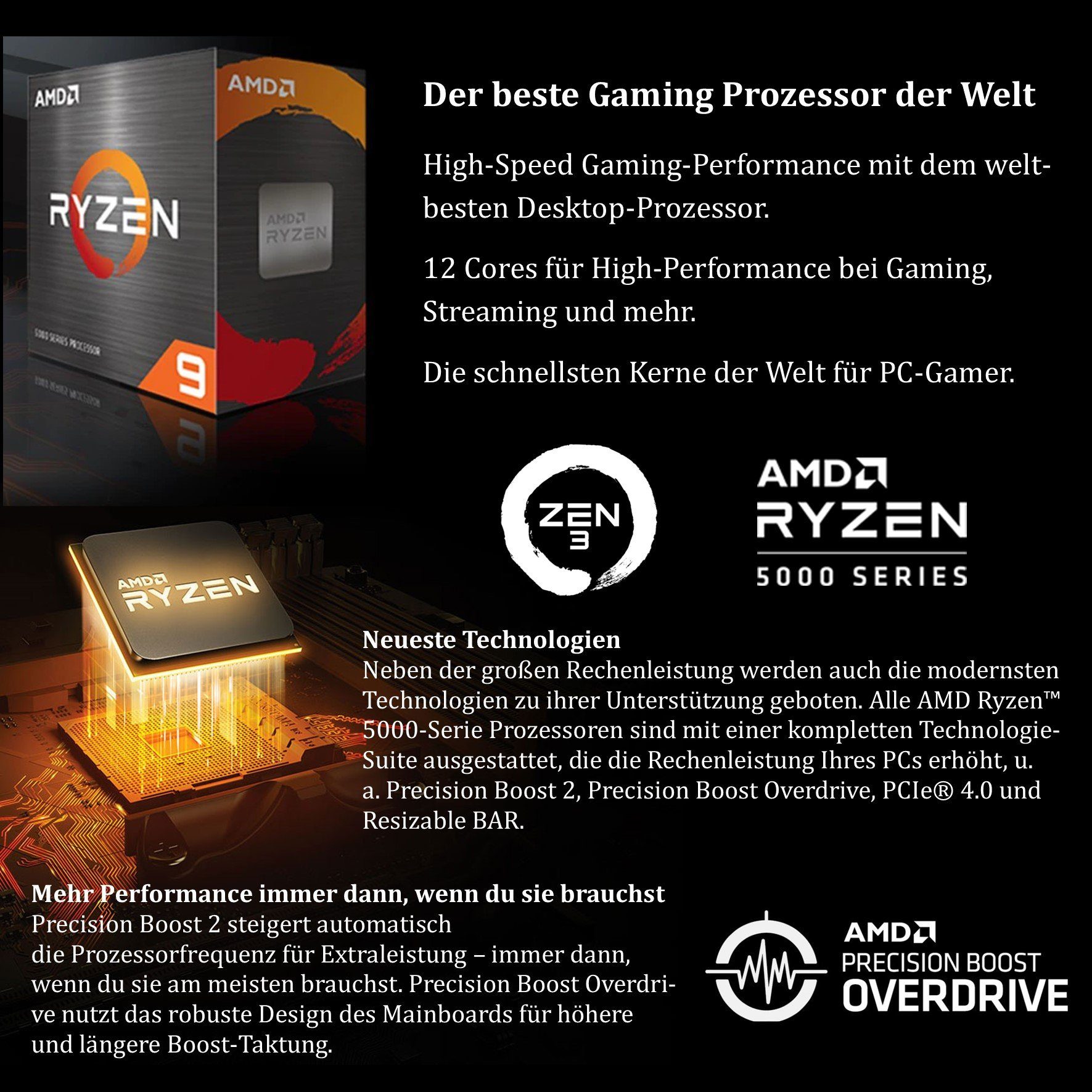 Meinpc EXO 5900X 4060 272K [Quantum] Gaming-PC-Komplettsystem (27,00