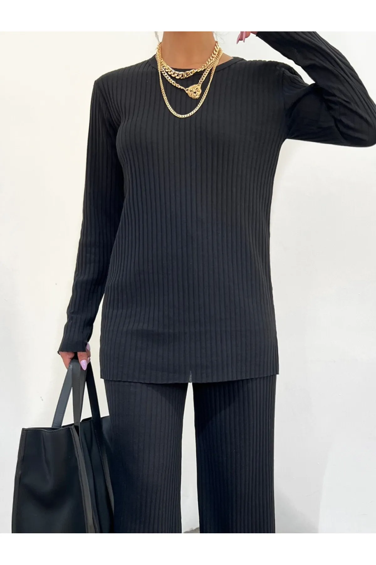 Modamorfo  Camisole-Set mit Rundhalsausschnitt