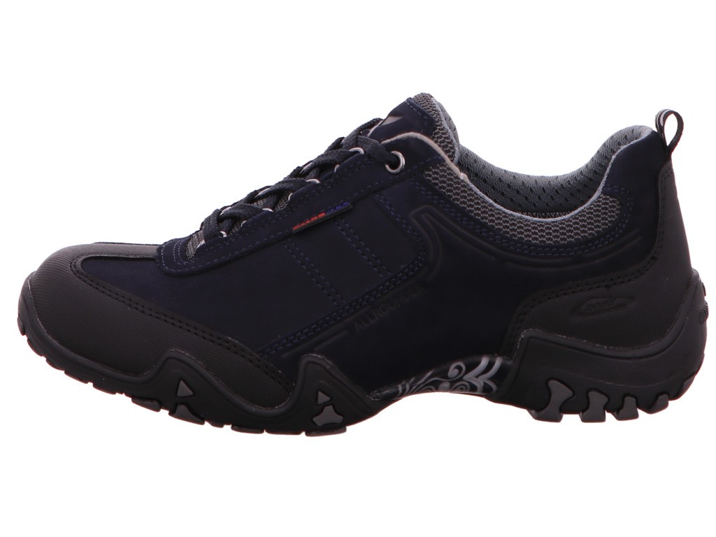 MEPHISTO Freizeit Schnürer blau Fina-Tex
