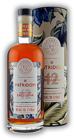 Patridom Selección Exclusiva Patridom Selección Exclusiva Ein Blend aus besten karibischen und südamerikanischen Rums geblendet in der Dominikanischen Republik und abgefüllt in Europa. 0,7	 Liter - Vol 40%