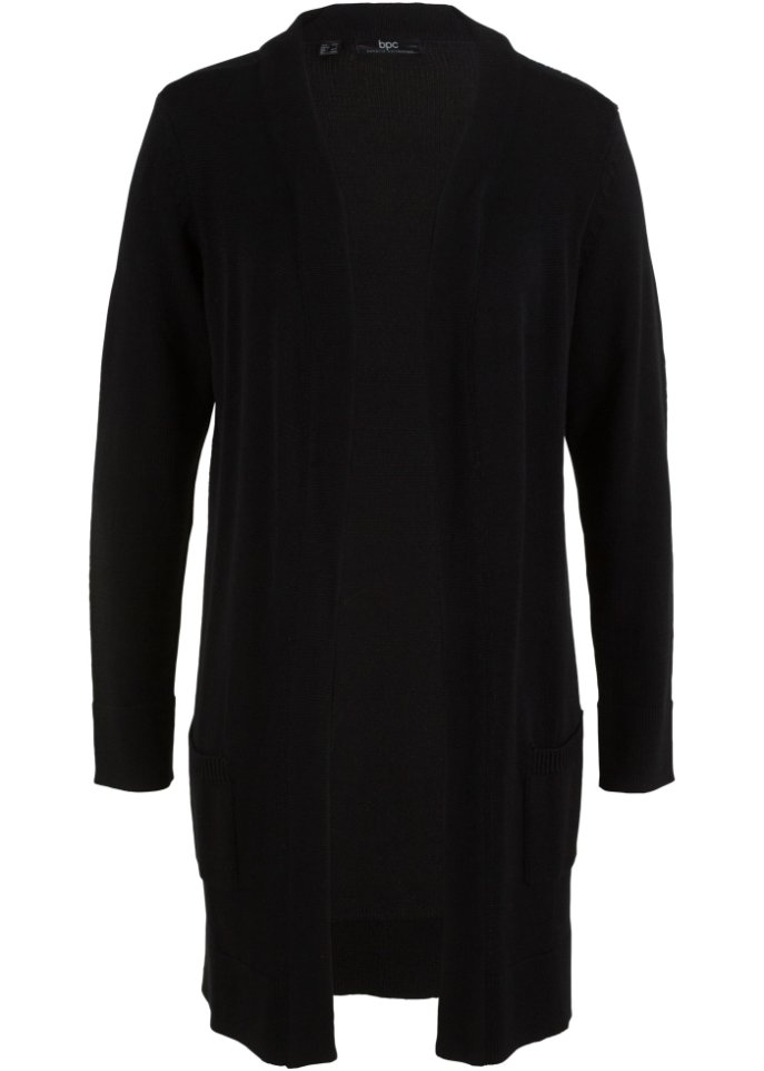 Longstrickjacke, Langarm