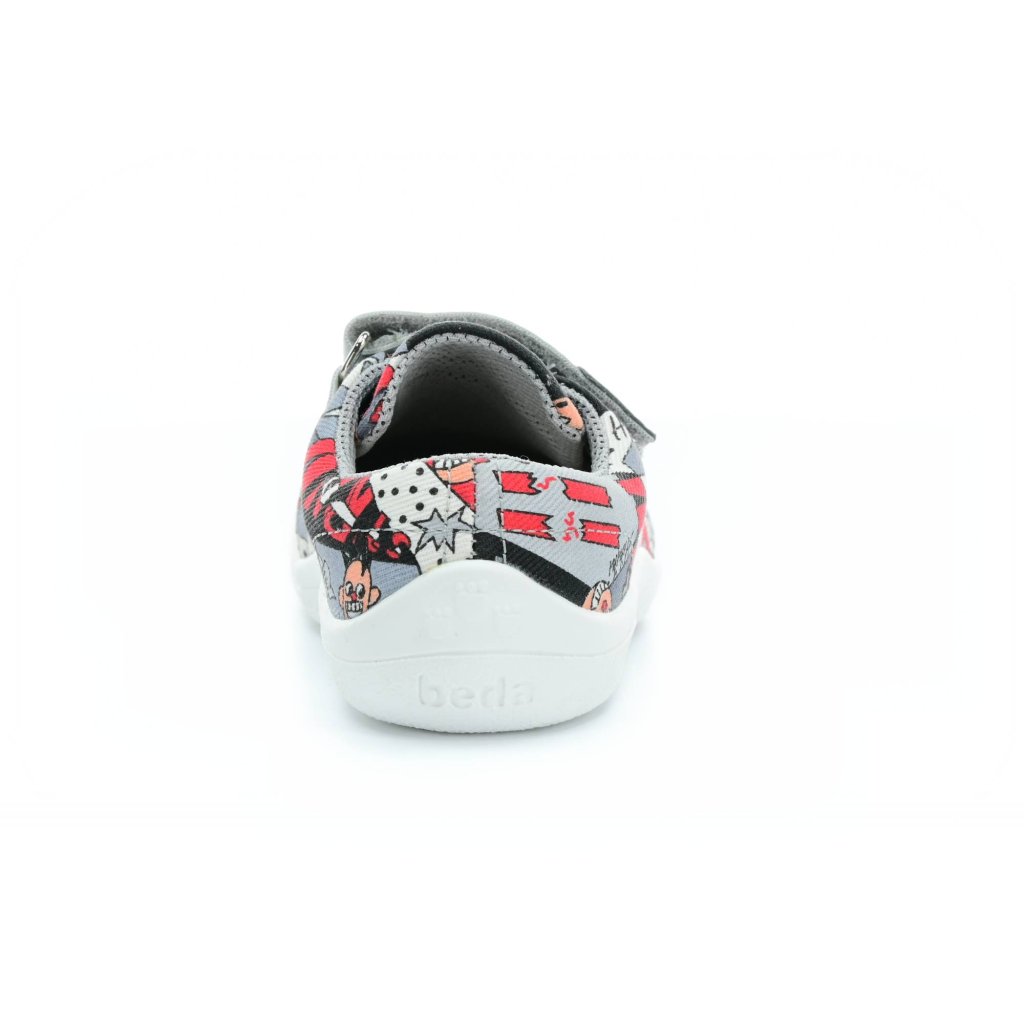 Beda Comics Canvas Barfußsneakers (BF 0001/TEX/W)