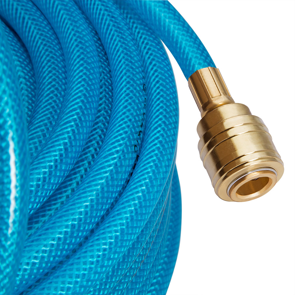 Casaria Deuba® Druckluftschlauch 10m Schnellkupplung/Stecker