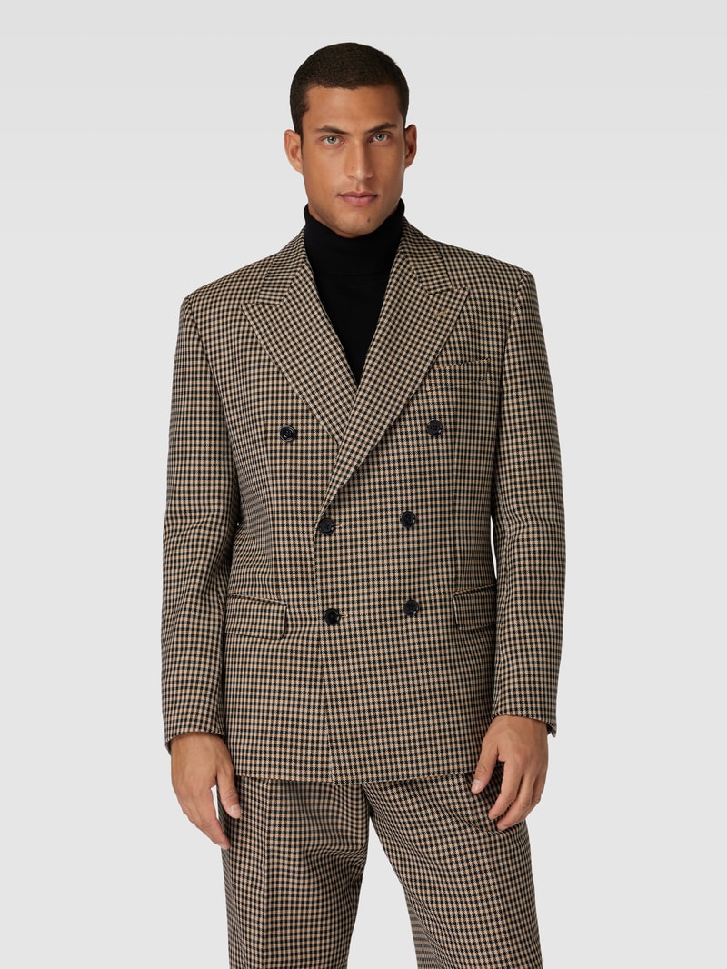 Sakko mit Viskose-Anteil Modell 'Carper' in beige