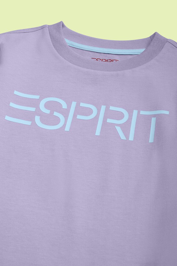 T-Shirt aus Bio-Baumwolle mit Logo