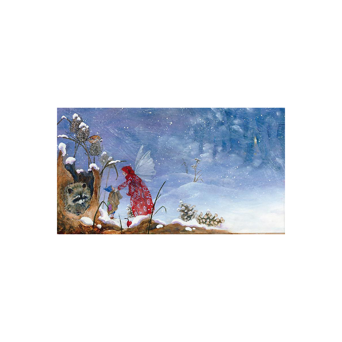 Die kleine Elfe feiert Weihnachten