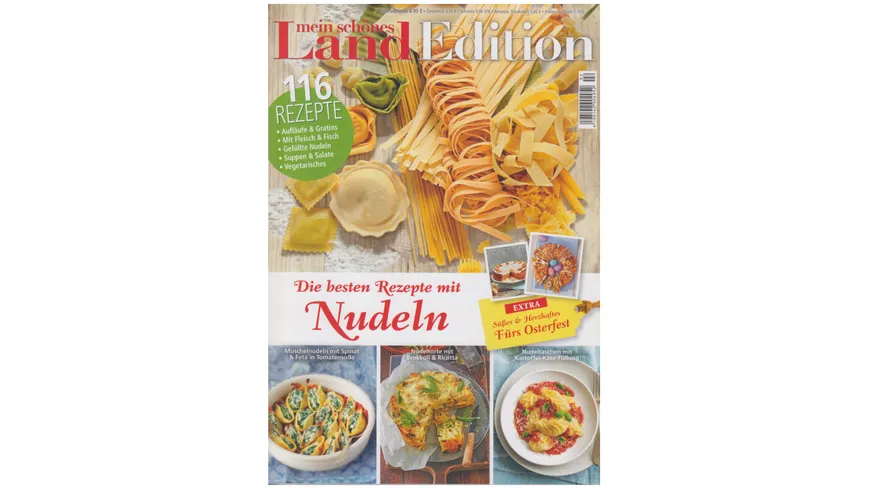 Land Edition Die besten Rezepte mit Nudeln