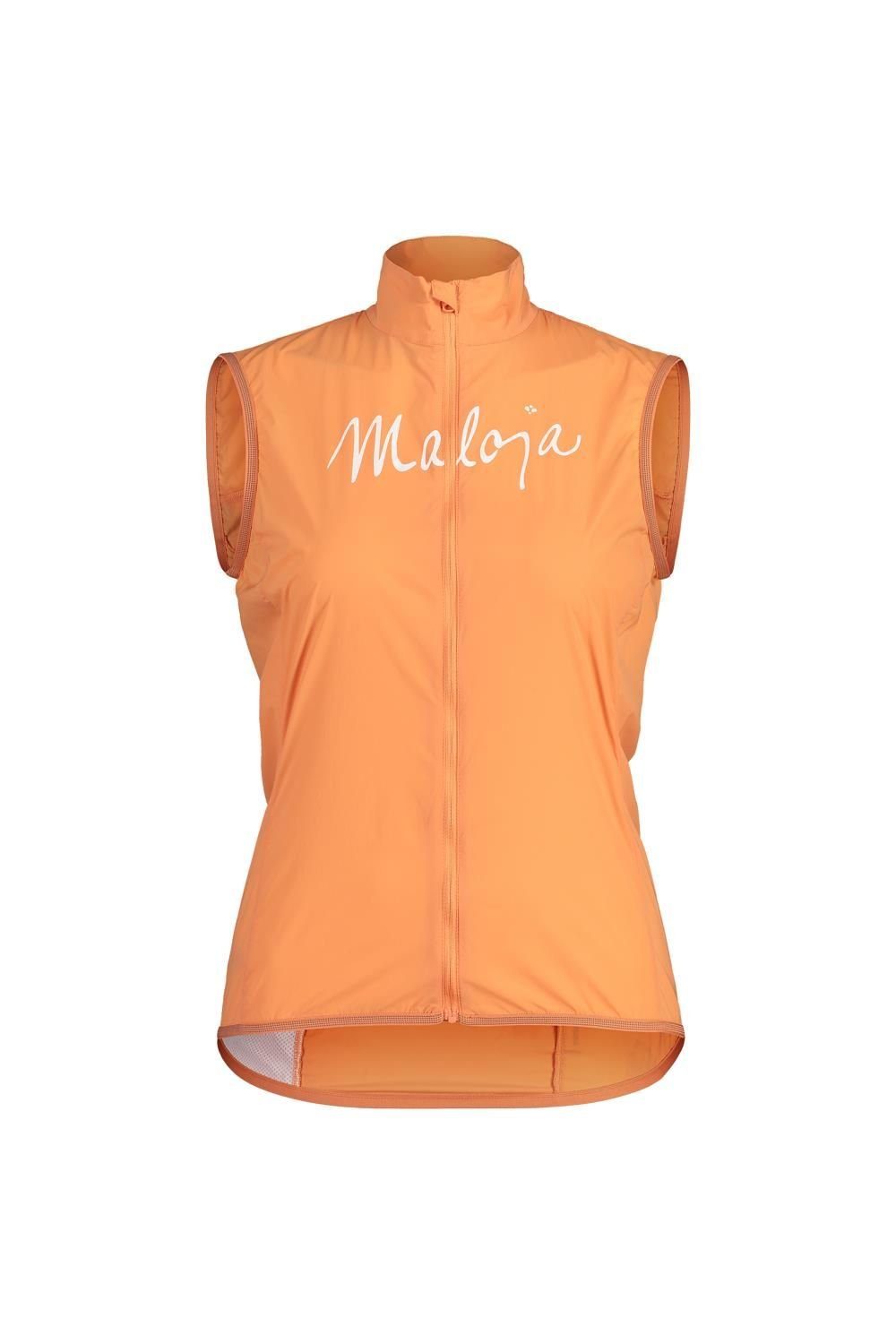 Maloja Fahrradjacke Maloja Superlight Windbreaker Weste Damen Adlerfar