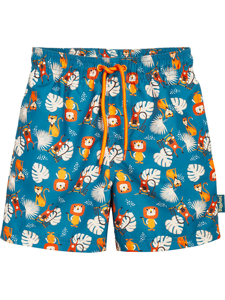 Playshoes Badeshorts in Blau/ Bunt günstig kaufen