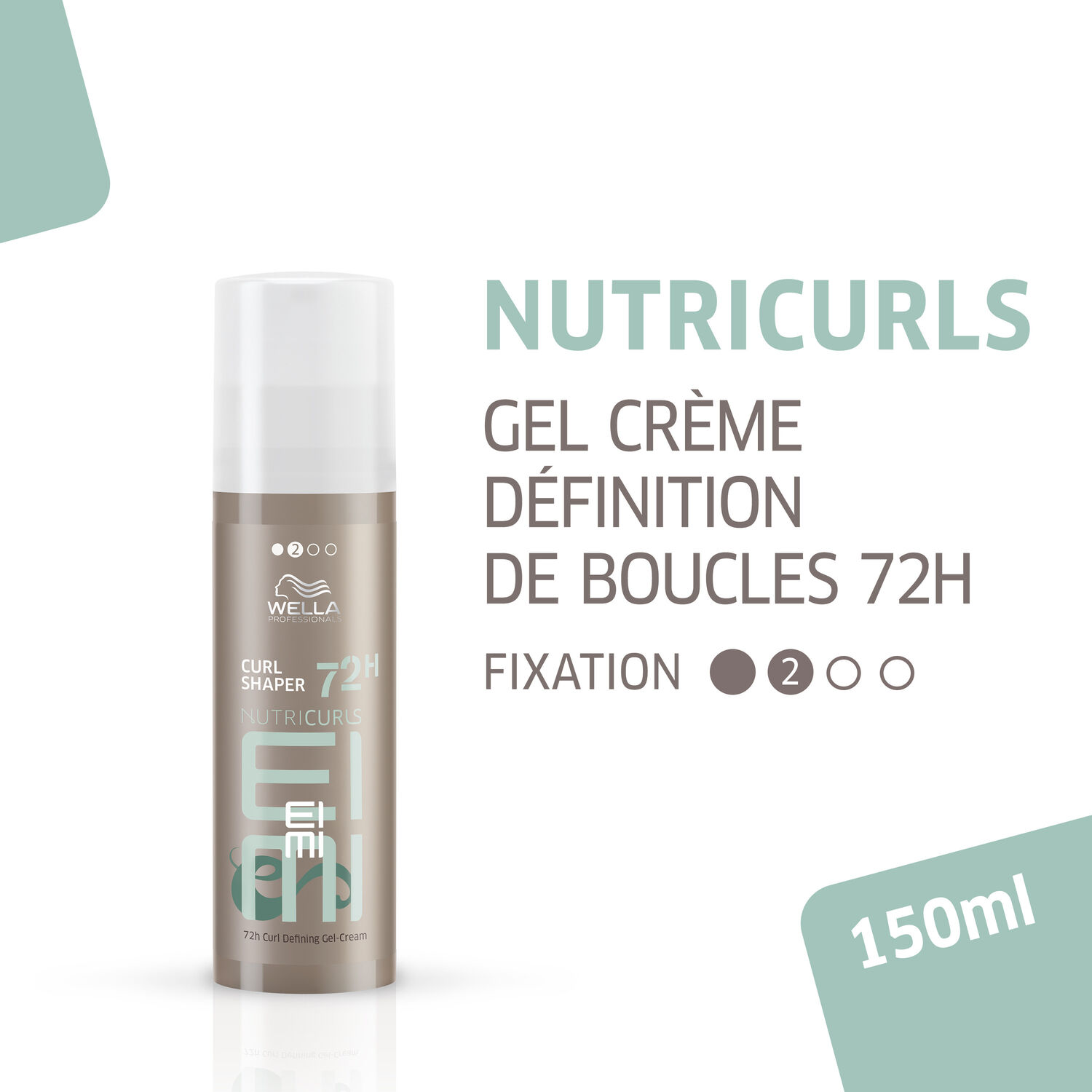 Wella Nutricurls EIMI Curl Shaper Gel définition de boucles 150 ml