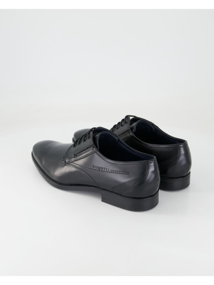 bugatti shoes Klassische Schnürschuhe in Schwarz günstig kaufen