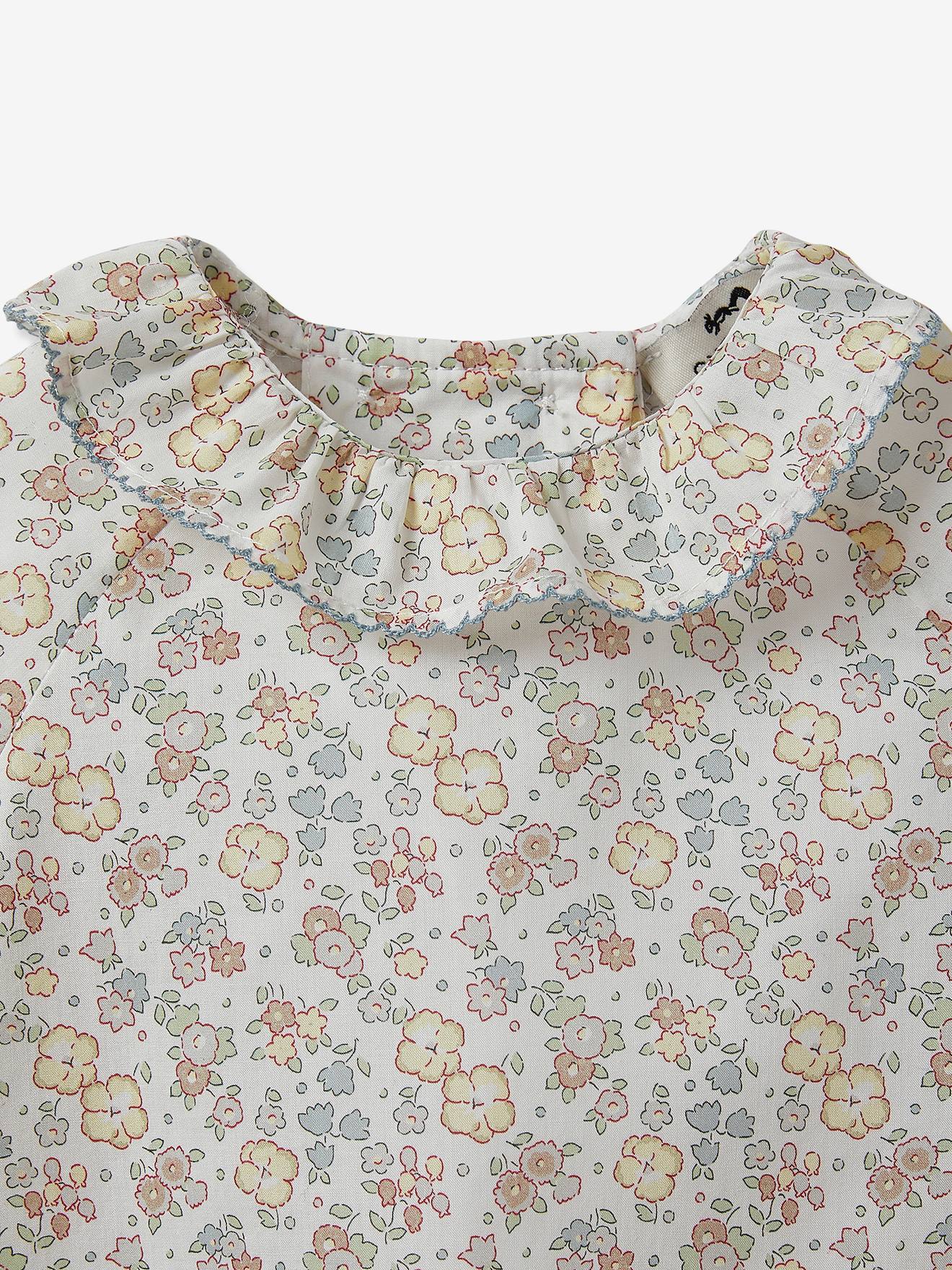 Blouse en tissu Liberty bébé CYRILLUS liberty 