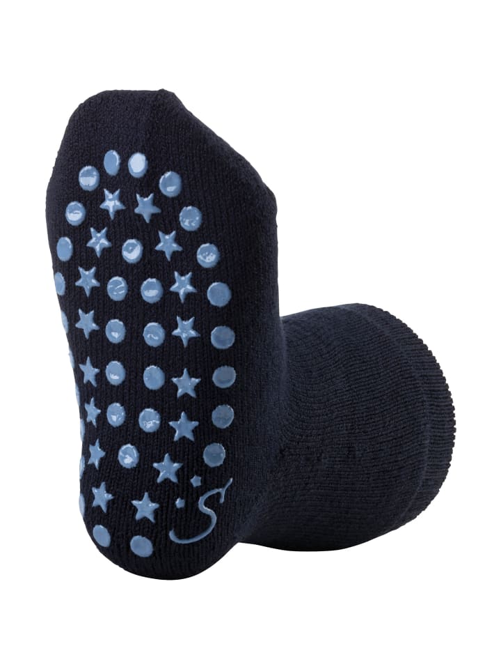 Sterntaler ABS Socken Wolle uni in marineblau günstig kaufen