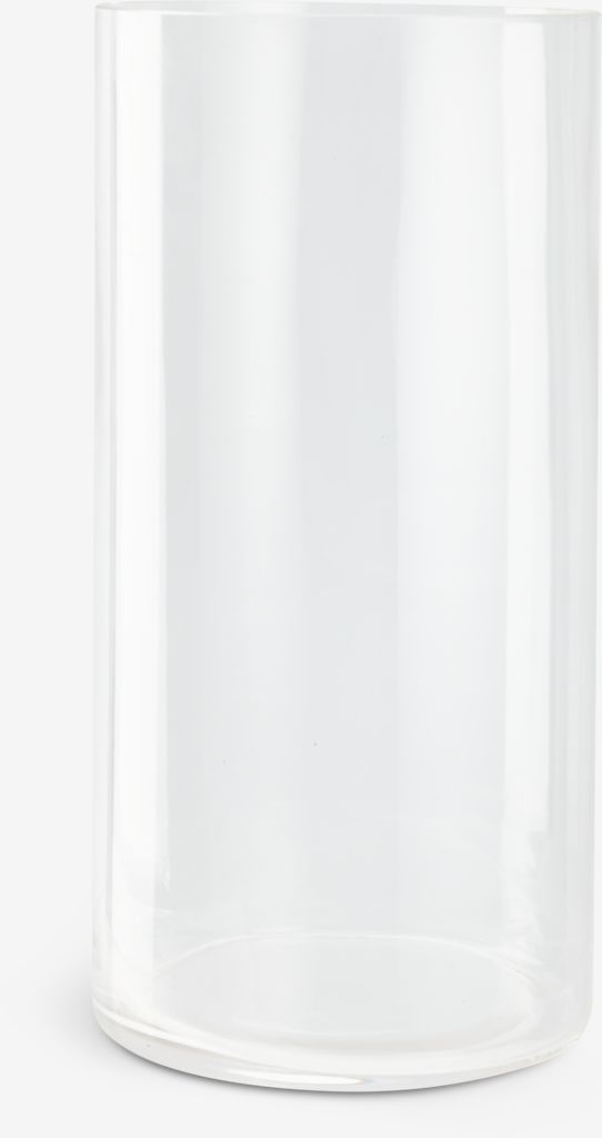 Wazon FRANK FRANK Ø15xH30cm przezroczysty