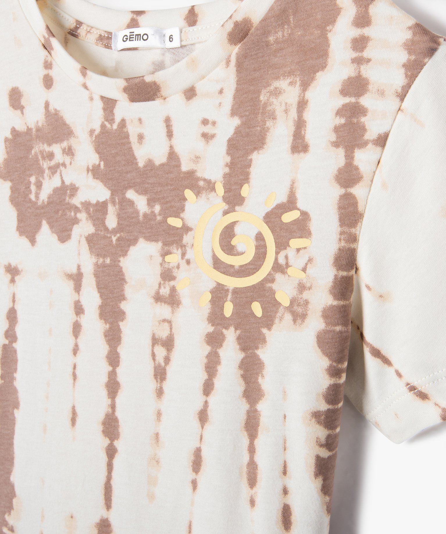 Tee-shirt à manches courtes imprimé style vintage Garçon imprime | GEMO