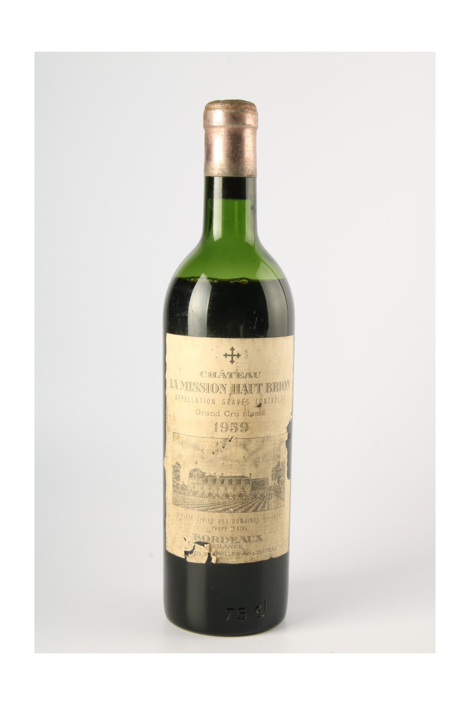 Château La Mission Haut Brion 1959, Pessac Leognan