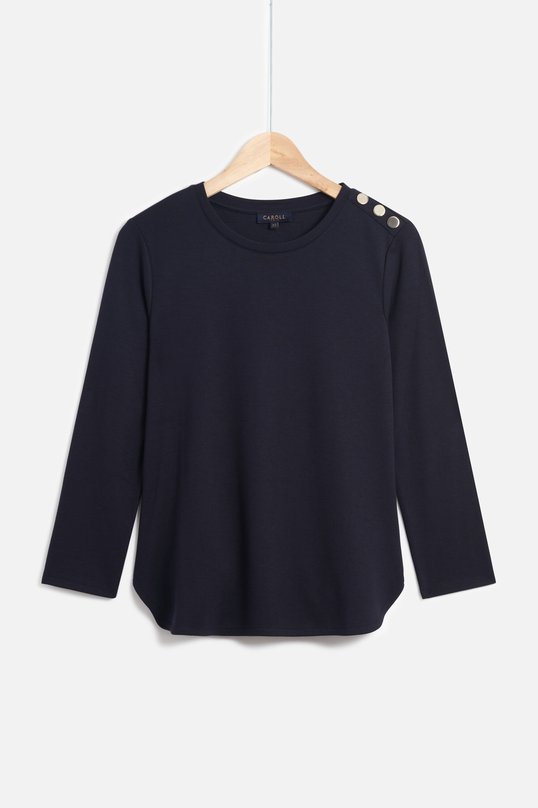 t-shirt jay bleu marine femme