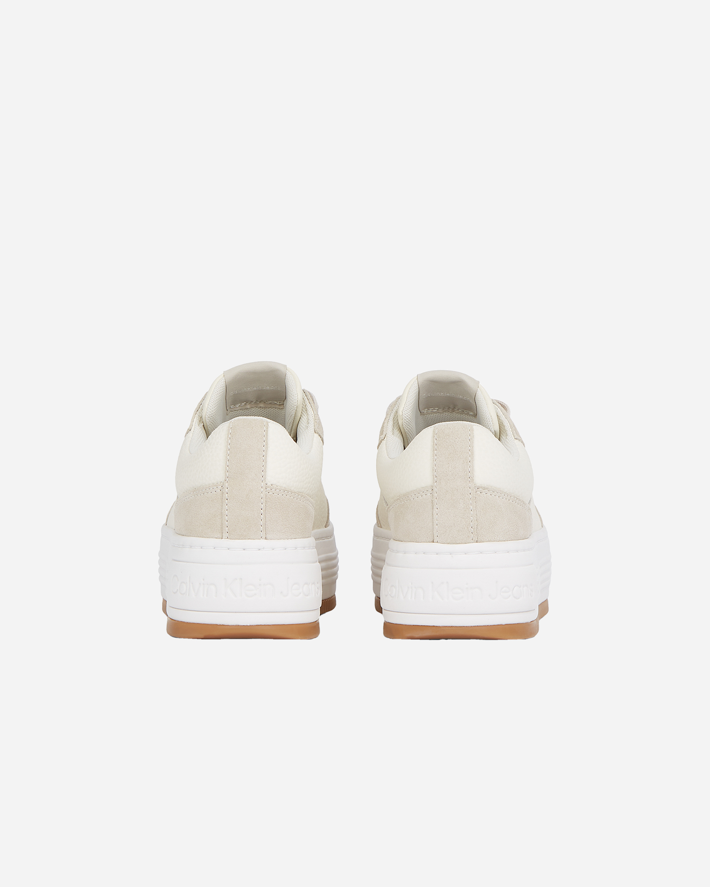 Calvin Klein Jeans Bold Flatf Low Lace sneakers in maat W YW0YW01797-0LH