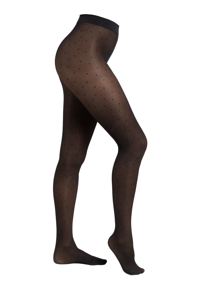 camano Thermostrumpfhose 2in1 dot 1er Pack comfort in Schwarz günstig kaufen