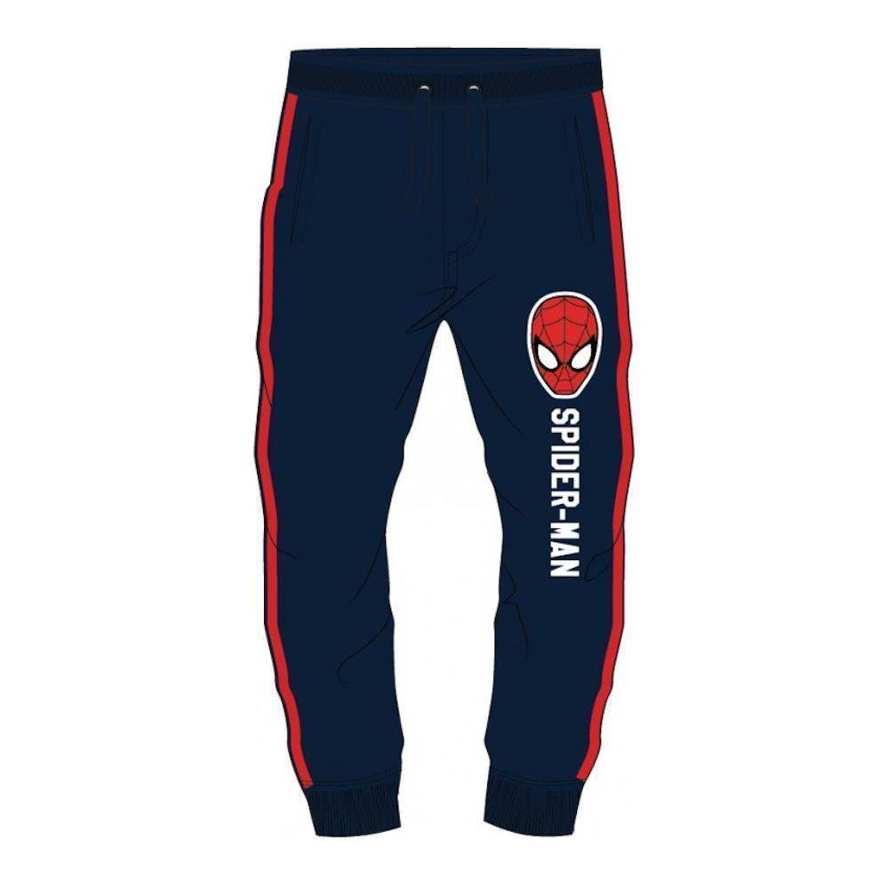 EplusM Jogginghose Bequeme Spiderman Freizeit- / Jogging- Hose für Jungen, blau mit rotem