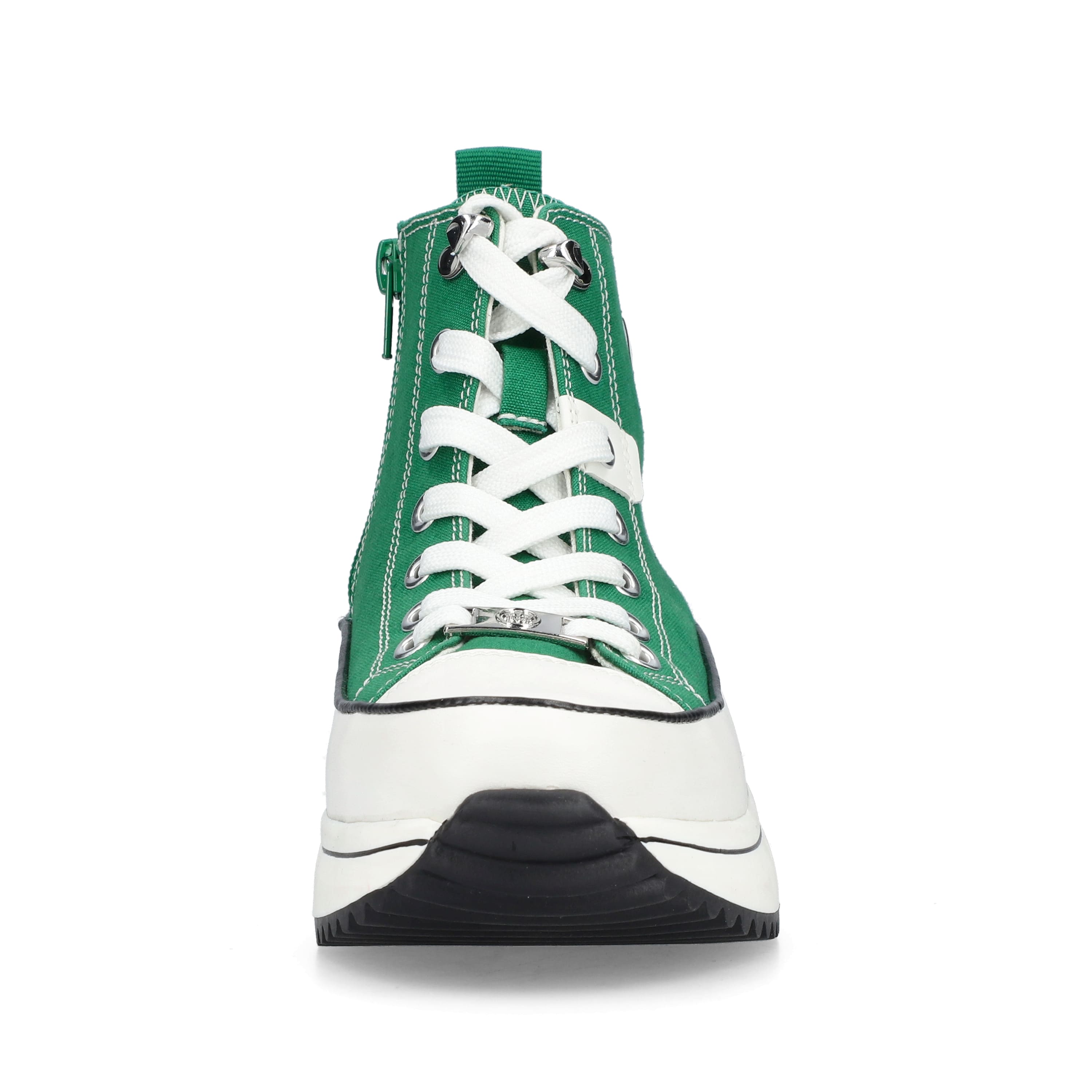 Rieker Damen Sneaker High grasgrün