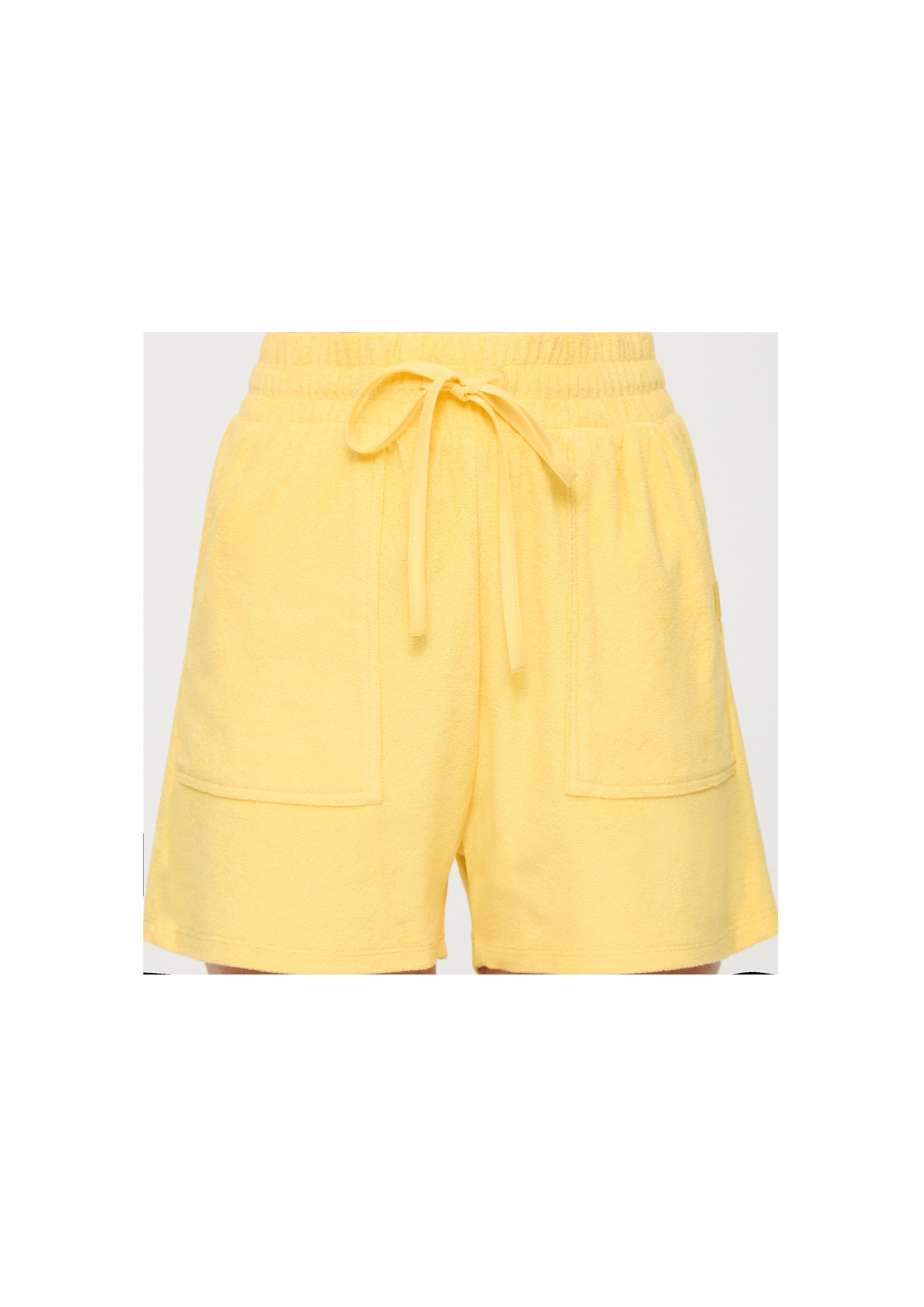 Relaxed: Frottee-Shorts mit Elastikbund  2131216-1317