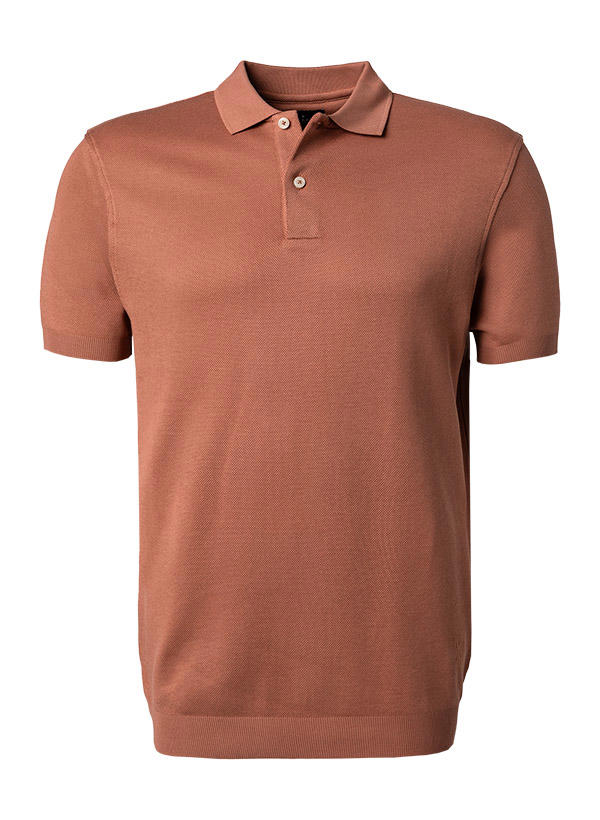 HACKETT, Polo-Shirt, Classic Fit, Baumwoll-Strick, altrosé