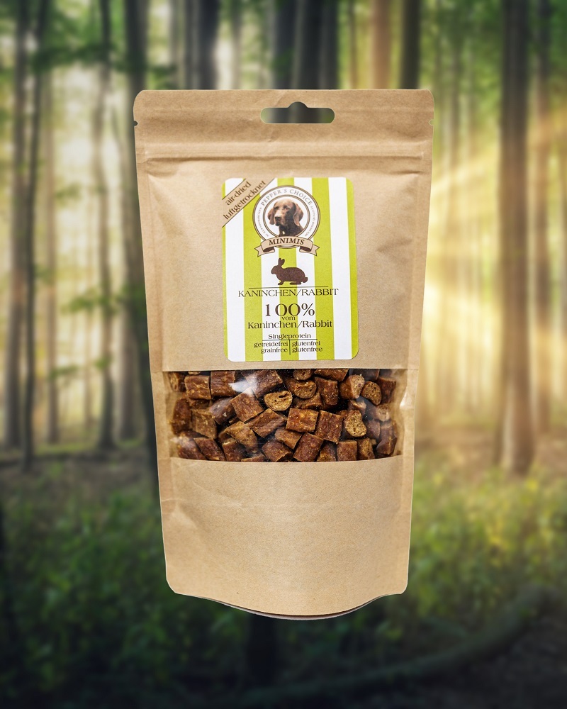PEPPER'S CHOICE Snacks PEPPER'S CHOICE Minimis 200g Kaninchen