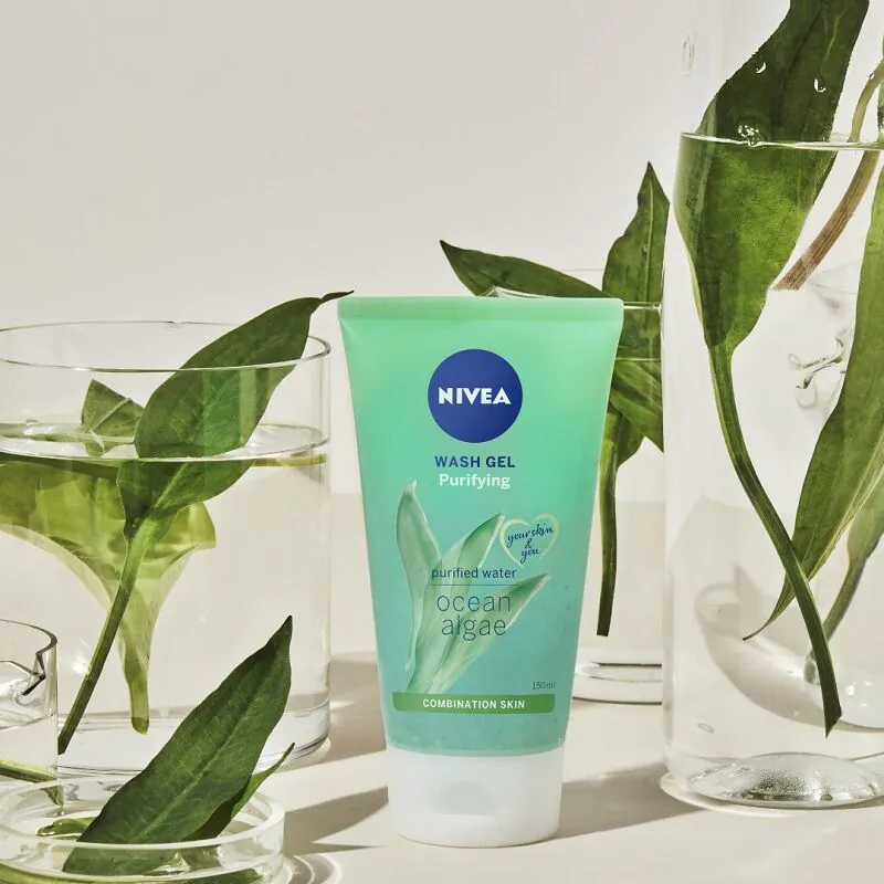 „Nivea Visage“ giliai valomasis veido prausimosi gelis
