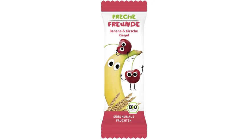 Freche Freunde Bio Riegel Banane & Kirsche 4x23g 92 g