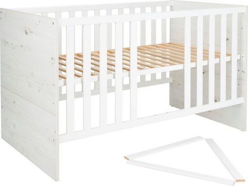arthur berndt Babyzimmer-Komplettset Babyzimmer Set Lavea 3-teilig, (Set, Babymöbel-Set Lavea: Kleiderschrank, Kinderbett und Wickelkommode)