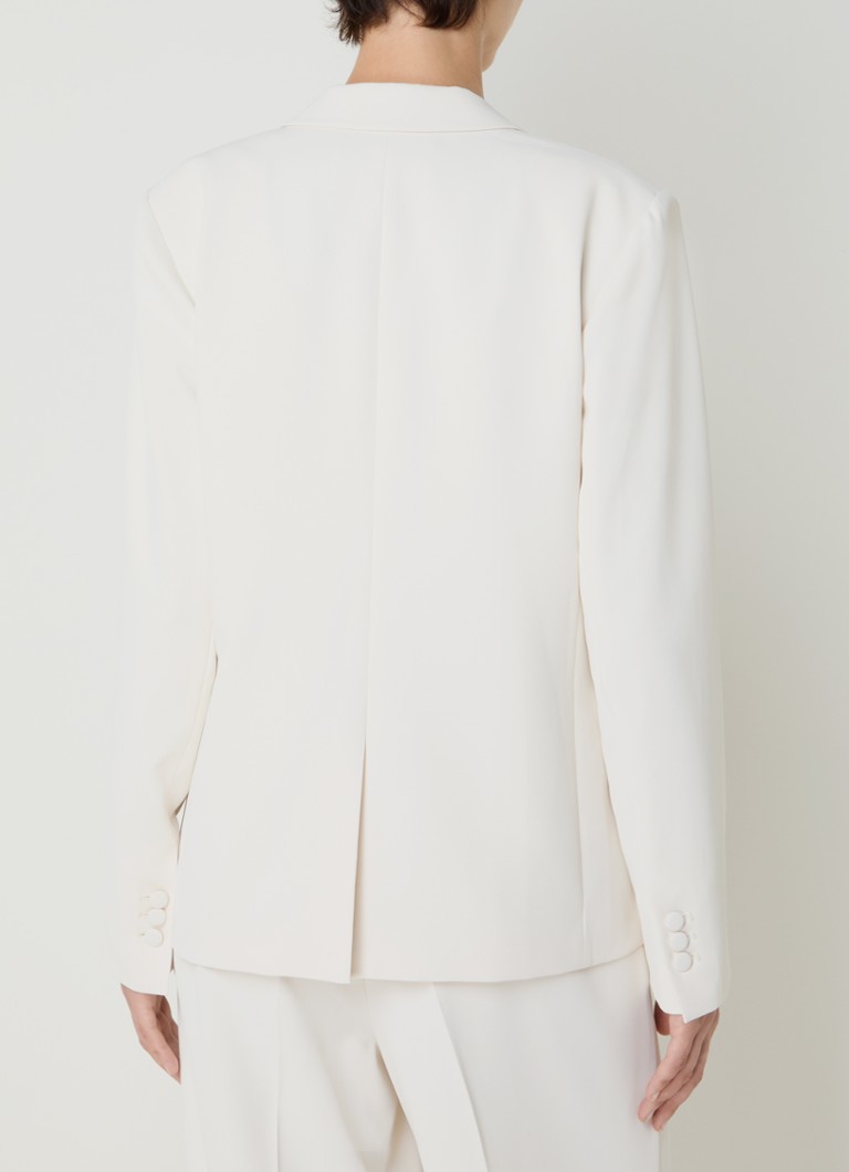 Mos Mosh MM Hoebe Miley blazer with flap pockets and shoulder pads