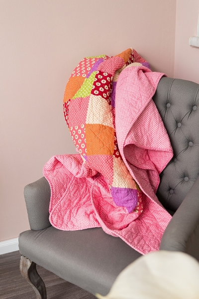 MyFlair Patchwork Decke 