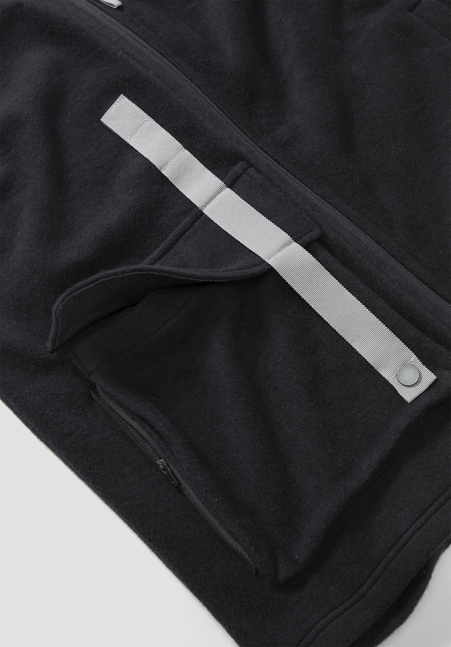 Softfleece-Weste aus reiner Bio-Baumwolle