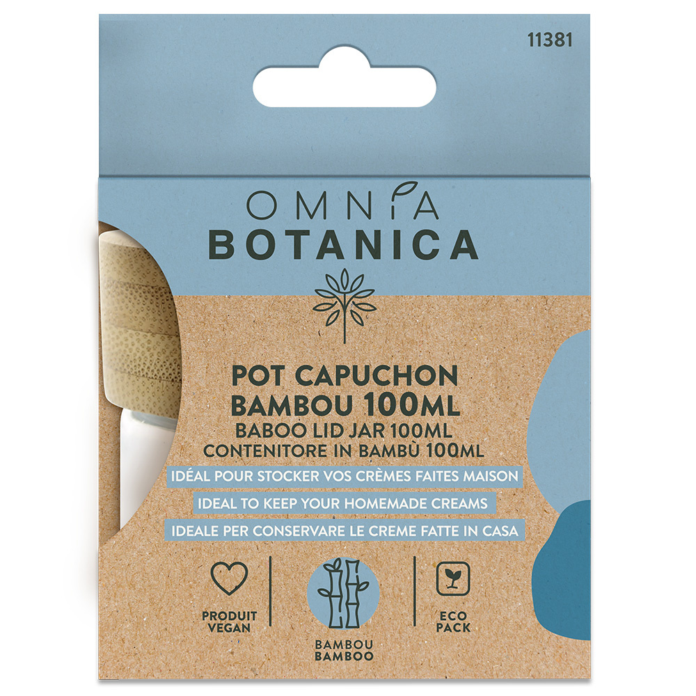 Omnia Botanica POTS 50ML CAPUCHON BAMBOU GOBELETERIE