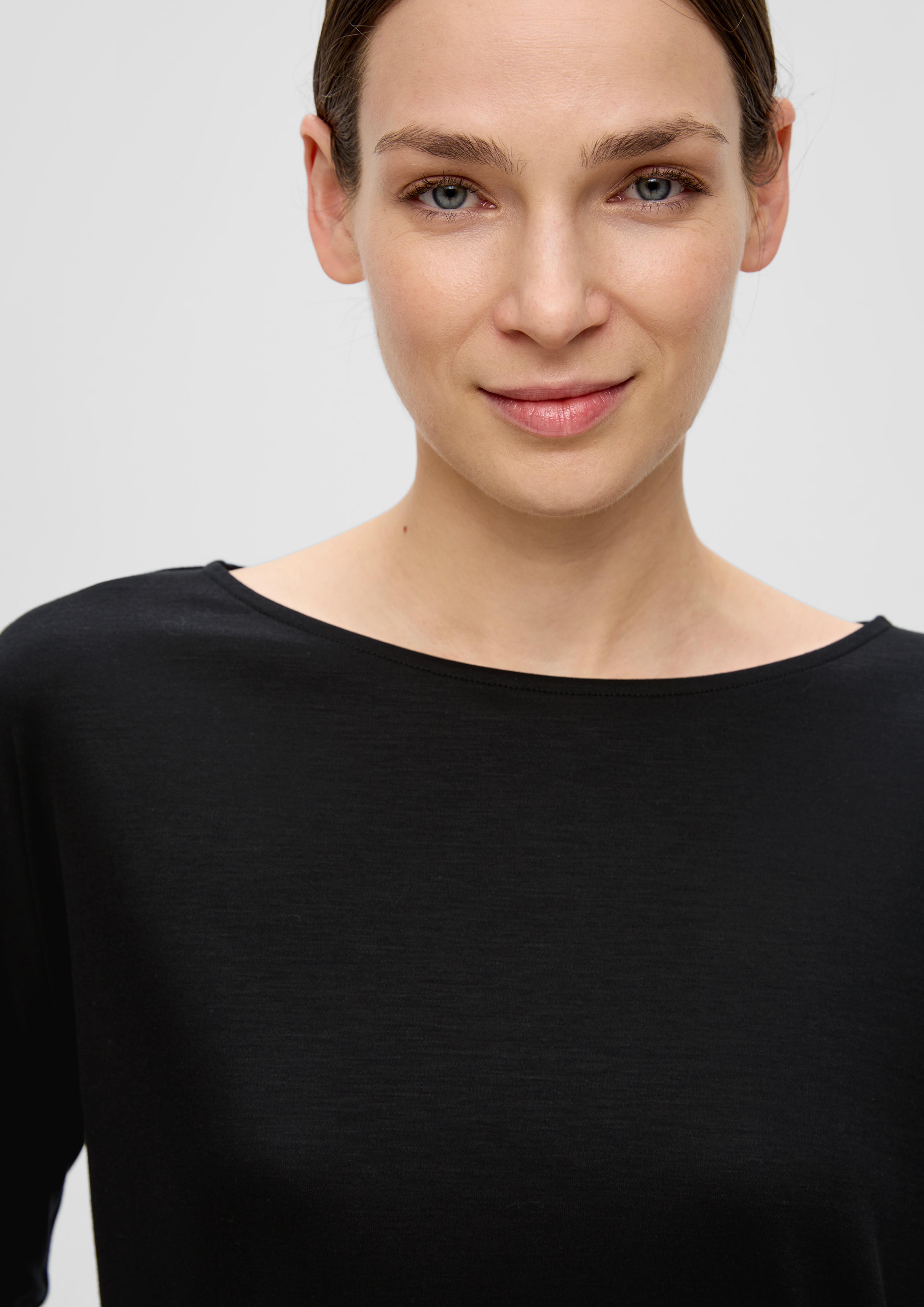 Langarmshirt mit überschnittenen Schultern  2146006-9999
