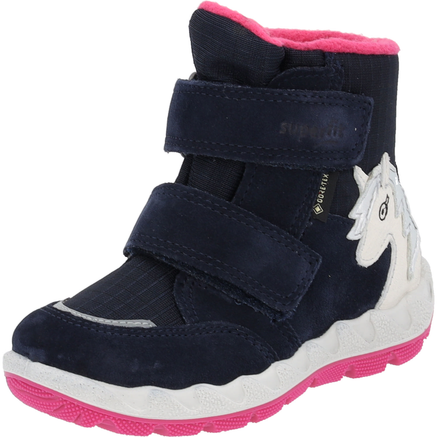 Superfit ICEBIRD 06010, Stiefel (Kinder), Kinder, Blau - Marineblau