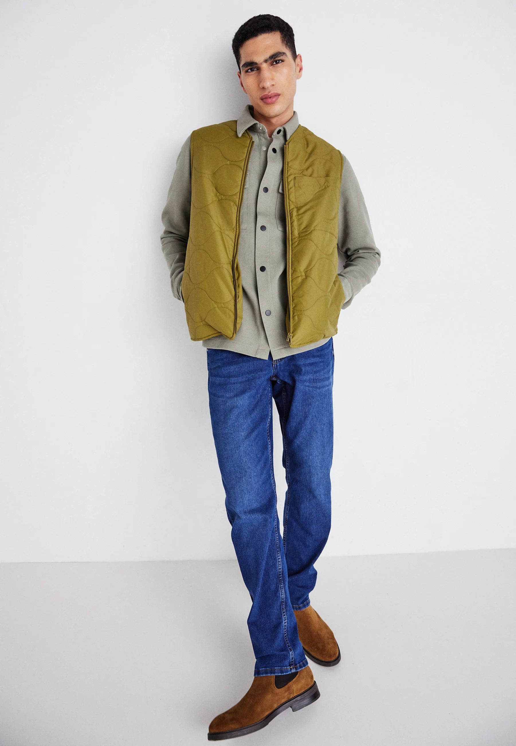 Only & Sons ONSART - Chaleco con forro acolchado - Sin mangas