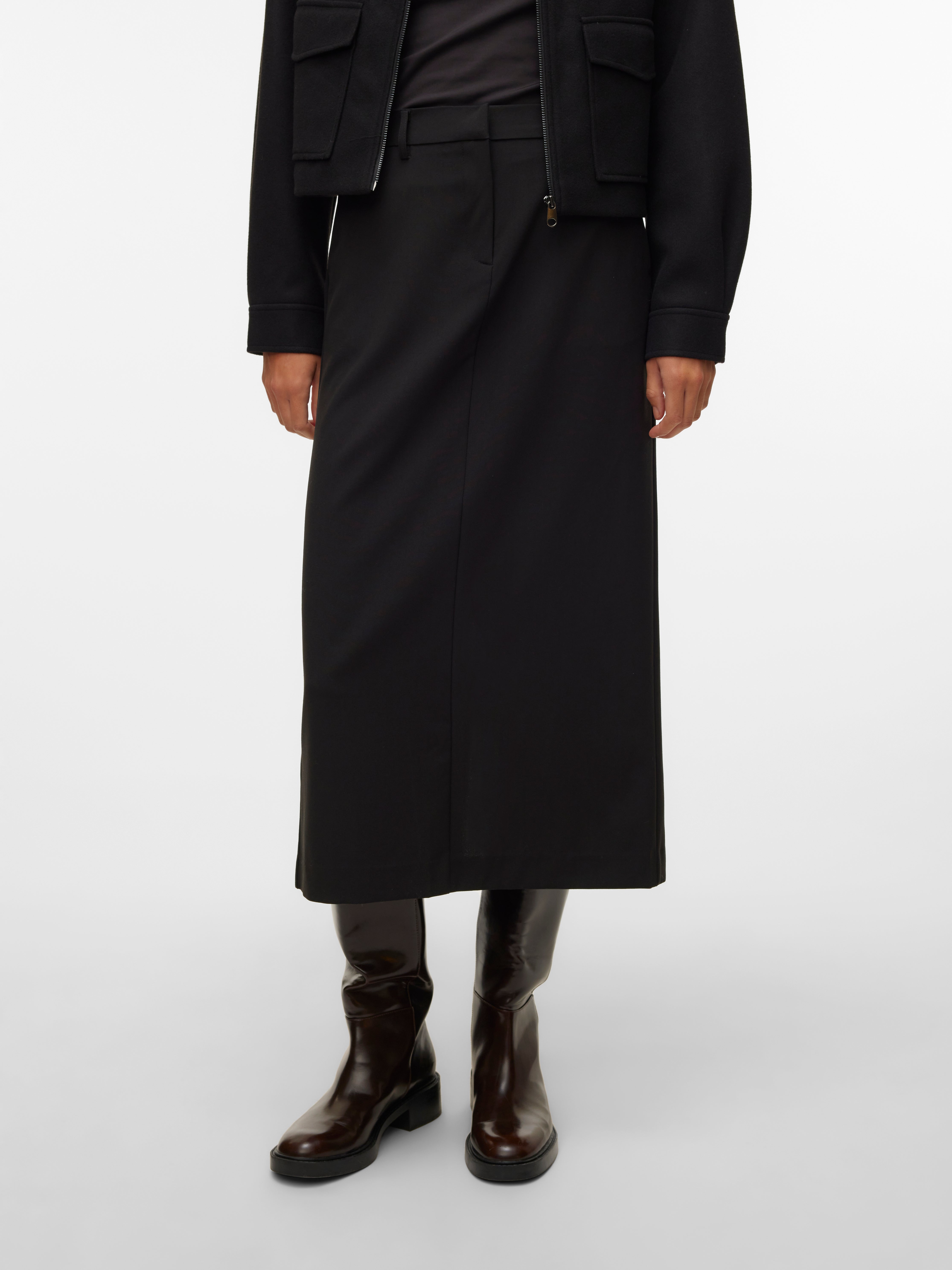 VMTROIAN Mittlere Taille Langer Rock