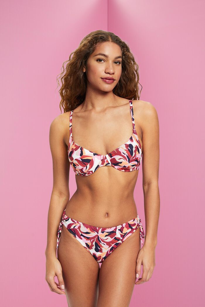 Bikinitop mit Blumenprint