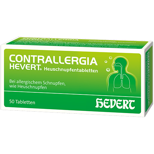 CONTRALLERGIA Hevert Heuschnupfentabletten  50 St  Tabletten
