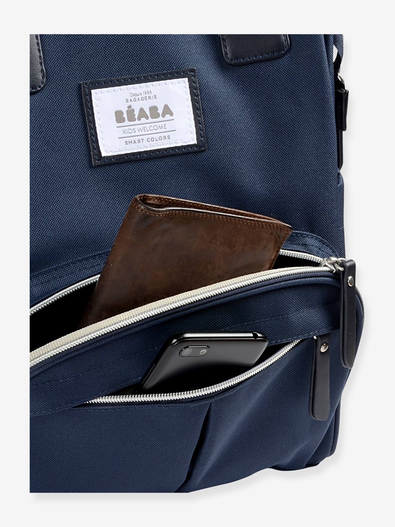 Sac à dos à langer BEABA Wellington heather grey