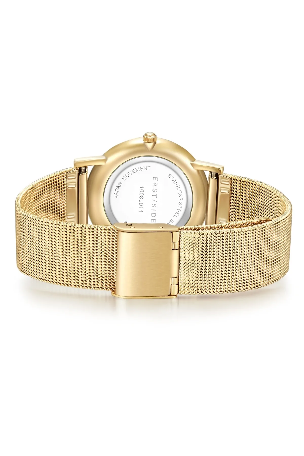 eastside  Quarzuhr Damen Quarzuhr gelbgold Edelstahl gelbgold