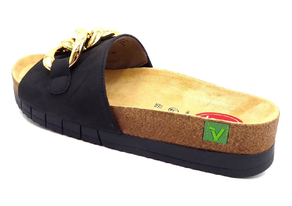 JANA Klassische Sandalen schwarz