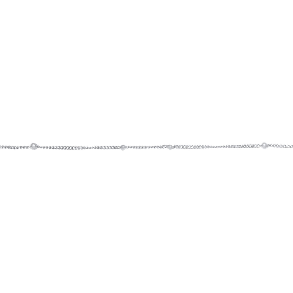Elli Elli Collier Basic Choker Panzerkette Kugeln 925 Silber collier