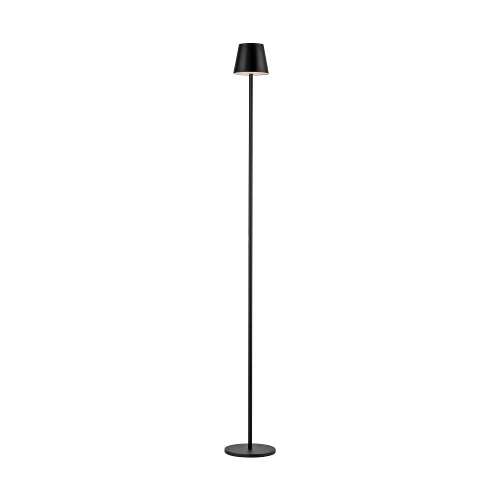 Akku Stehleuchte Euria schwarz