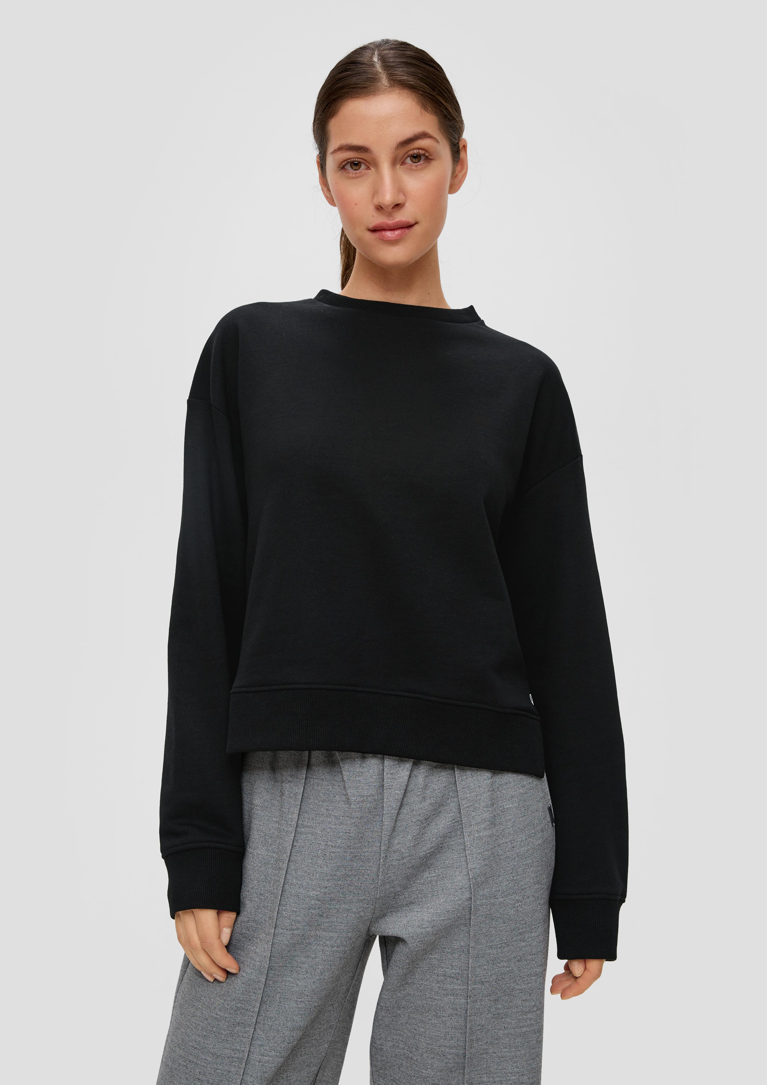Sweatshirt mit seitlich offenem Saum  2138469-9999