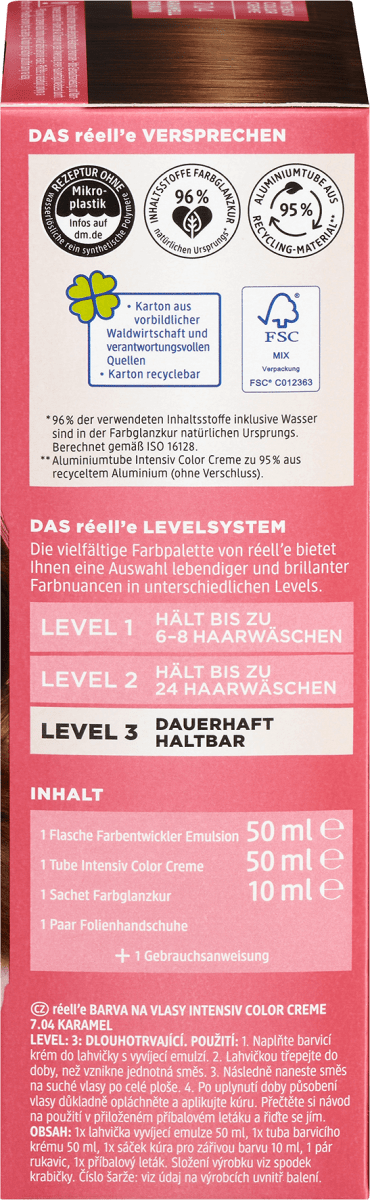 Haarfarbe 7.04 Karamellbraun, 1 St