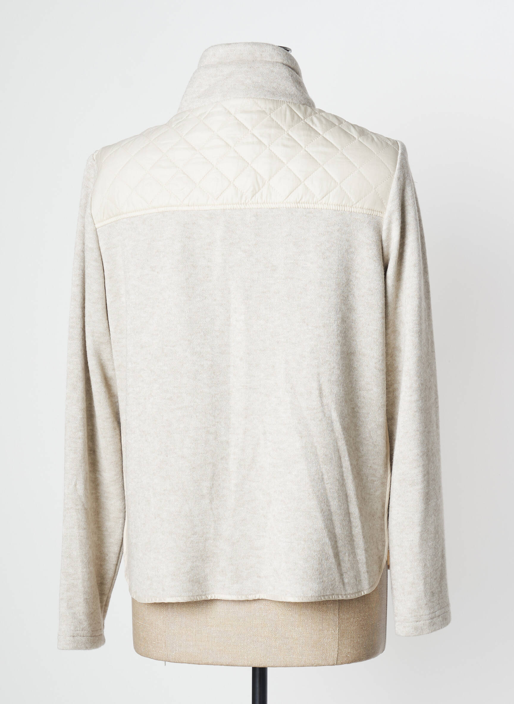 Just White Doudounes Femme couleur beige